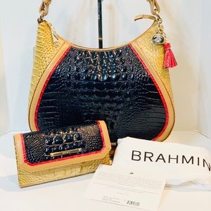 Brahmin Amira Ink Avondale bag & Wallet